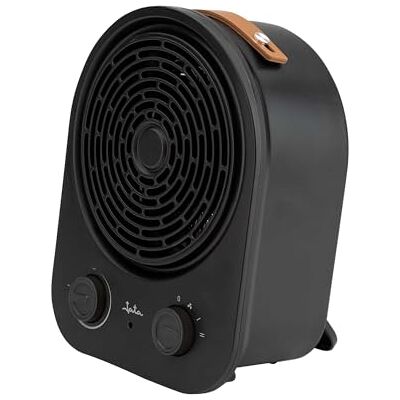 Jata Calefactor Bajo Consumo. Termoventilador Baño 2000 W. 2 Potencias. Ventilador. Termostato Regulable. Antivuelco. Asa de Transporte. Compacto: 21 x 15,9 x 27,2 cm Jata Calefactor Bajo Consumo. Termoventilador Baño 2000 W. 2 Potencias. Ventilador. Termostato Regulable. Antivuelco. Asa de Transporte. Compacto: 21 x 15,9 x 27,2 cm