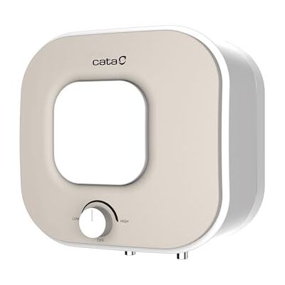 Cata Termo Eléctrico Vertical 15 L Calentador Resistencia Esmaltada Temperatura hasta 75ªC Mando Mecánico Ánodo de Magnesio Válvula Seguridad Kit Instalación 36,8x36,8 cm Potencia 1500W Color Beige Cata Termo Eléctrico Vertical 15 L Calentador Resistencia Esmaltada Temperatura hasta 75ªC Mando Mecánico Ánodo de Magnesio Válvula Seguridad Kit Instalación 36,8x36,8 cm Potencia 1500W Color Beige