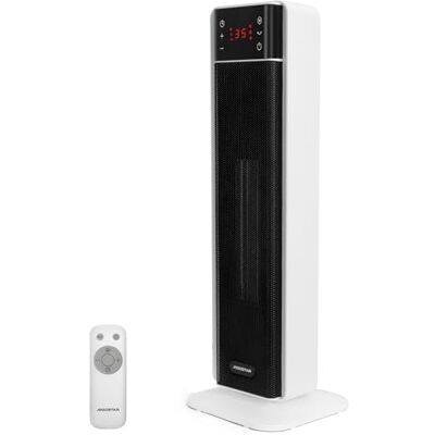 Aigostar Calefactor Cerámico PTC, 2000 W, Mando a Distancia, Silencioso Pantalla Táctil LED, 4 Modos y Función ECO, Ahorro de Energía, Temporizador 24H, Oscilación 70º, Temperatura Ajustable, 20 m2 Aigostar Calefactor Cerámico PTC, 2000 W, Mando a Distancia, Silencioso Pantalla Táctil LED, 4 Modos y Función ECO, Ahorro de Energía, Temporizador 24H, Oscilación 70º, Temperatura Ajustable, 20 m2