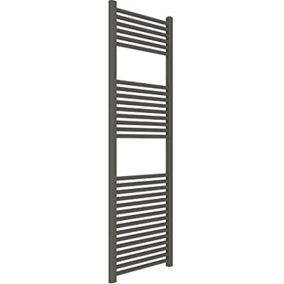 ERCOS Radiador toallero Dimensiones del radiador 500x1500 MM Color Cuarzo Opaco, conexiones 1/2" Suministrado con kit de montaje ERCOS Radiador toallero Dimensiones del radiador 500x1500 MM Color Cuarzo Opaco, conexiones 1/2" Suministrado con kit de montaje