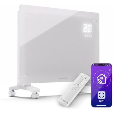 Klarstein - Bornholm Smart - 1500 W - WiFi - Calentador eléctrico Klarstein - Bornholm Smart - 1500 W - WiFi - Calentador eléctrico