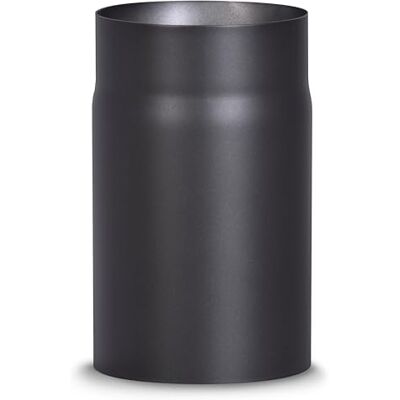 FIREFIX Tubo de acero de 2 mm de grosor (tubo de humo) 150 mm de diámetro para estufas y Fis Senotherm negro 250 mm de largo FIREFIX Tubo de acero de 2 mm de grosor (tubo de humo) 150 mm de diámetro para estufas y Fis Senotherm negro 250 mm de largo