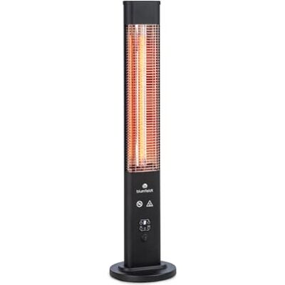 blumfeldt Klarstein Radiador Electrico Bajo Consumo, Calefactor para Patio o Terraza de 1200W, Mando a Distancia, Radiadores Bajo Consumo Electricos, Antivuelcos, IP65, Calefactores Jardín, Exterior e Interior blumfeldt Klarstein Radiador Electrico Bajo Consumo, Calefactor para Patio o Terraza de 1200W, Mando a Distancia, Radiadores Bajo Consumo Electricos, Antivuelcos, IP65, Calefactores Jardín, Exterior e Interior