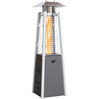Outsunny Estufa de Gas Butano 3000W para Butano y Propano 3 m² Bronce Calefactor de Exterior a Gas Portátil, Temperatura Ajustable, Protección contra Vuelcos, Ignición por Presión Outsunny Estufa de Gas Butano 3000W para Butano y Propano 3 m² Bronce Calefactor de Exterior a Gas Portátil, Temperatura Ajustable, Protección contra Vuelcos, Ignición por Presión