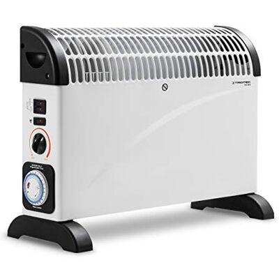 TROTEC Convector , 2.000 W, 3 Niveles de Calefacción, Termostato Regulable, Función Anti-Congelamiento, Portátil, Silencioso, Hogar TROTEC Convector , 2.000 W, 3 Niveles de Calefacción, Termostato Regulable, Función Anti-Congelamiento, Portátil, Silencioso, Hogar