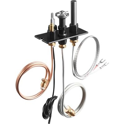 VEVOR Conjunto de Piloto de Gas, OE 69L17, 69L1701, 904405, J4117, 108084-02, para Chimenea, Repuesto de Encendido de Gas Natural, Compatible con Modelos Lennox, Superior y Astria, Color Negro VEVOR Conjunto de Piloto de Gas, OE 69L17, 69L1701, 904405, J4117, 108084-02, para Chimenea, Repuesto de Encendido de Gas Natural, Compatible con Modelos Lennox, Superior y Astria, Color Negro