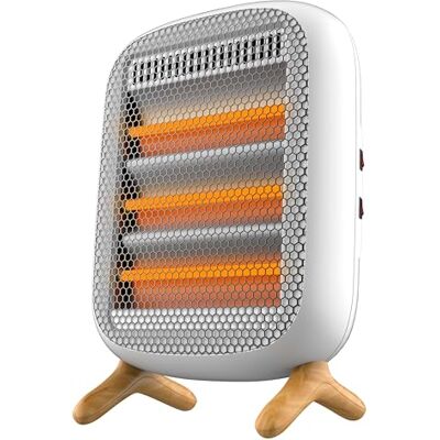 Cecotec Estufa Eléctrica Calefactor Infrarrojo ReadyWarm 1200 Infrared. 1200W, 3 Niveles Calor, Interruptores Laterales, Asa Transporte, Calor Uniforme, Sensor Antivuelco, Seguro, Compacto Cecotec Estufa Eléctrica Calefactor Infrarrojo ReadyWarm 1200 Infrared. 1200W, 3 Niveles Calor, Interruptores Laterales, Asa Transporte, Calor Uniforme, Sensor Antivuelco, Seguro, Compacto
