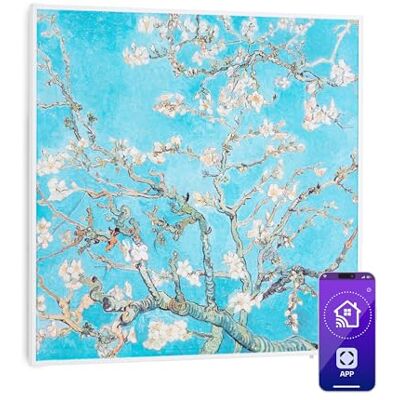 KLARSTEIN Radiador Infrarrojos Pared Potencia, 350W, Placa Calor Bajo Consumo IoT/WiFi App, Panel Radiante Bajo Consumo, Infrarrojos Calefaccion, Calefactores Infrarojos Panel Radiante Pared KLARSTEIN Radiador Infrarrojos Pared Potencia, 350W, Placa Calor Bajo Consumo IoT/WiFi App, Panel Radiante Bajo Consumo, Infrarrojos Calefaccion, Calefactores Infrarojos Panel Radiante Pared