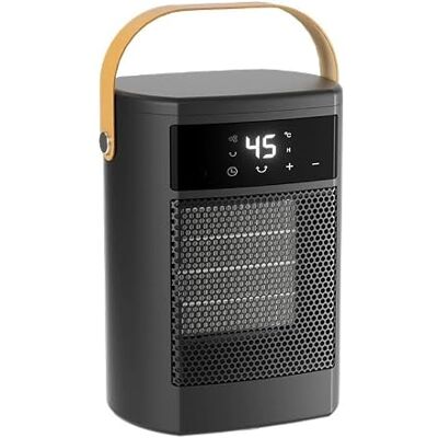Rottogoon Calefactor de bajo consumo, 1500 W, de cerámica PTC, silencioso Calefactor eléctrico portátil con mando a distancia, protección contra sobrecalentamiento y vuelco, oscilante de 70° Rottogoon Calefactor de bajo consumo, 1500 W, de cerámica PTC, silencioso Calefactor eléctrico portátil con mando a distancia, protección contra sobrecalentamiento y vuelco, oscilante de 70°