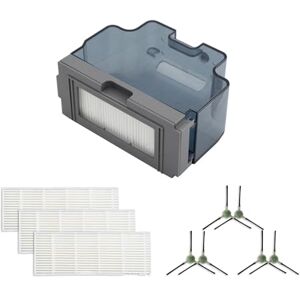 Usoway Piezas de repuesto para aspiradora robot Lefant M210/M213/M210b, para Okp K2 K2p K3 K4 K5 L1 K2p Robot Aspiradora, bandeja de polvo, cepillo de borde de barrido lateral, filtro HEPA (10 unidades) Usoway Piezas de repuesto para aspiradora robot Lefant M210/M213/M210b, para Okp K2 K2p K3 K4 K5 L1 K2p Robot Aspiradora, bandeja de polvo, cepillo de borde de barrido lateral, filtro HEPA (10 unidades)