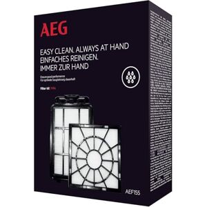 AEG Juego de filtros (1 microfiltro, 1 filtro de escape, intercambio de filtro, rendimiento de filtración óptimo, potencia de succión mejorada, aire limpio, negro) AEG Juego de filtros (1 microfiltro, 1 filtro de escape, intercambio de filtro, rendimiento de filtración óptimo, potencia de succión mejorada, aire limpio, negro)