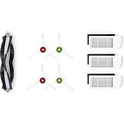 ECOVACS Pack de accesorios (cepillos y filtros de repuesto) para DEEBOT T10 Omni/ X1 Omni(White)/T10 Plus, Blanco ECOVACS Pack de accesorios (cepillos y filtros de repuesto) para DEEBOT T10 Omni/ X1 Omni(White)/T10 Plus, Blanco