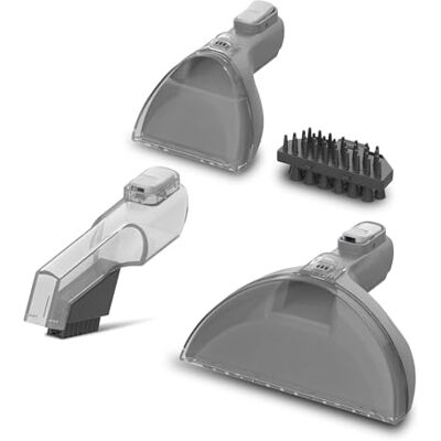 Vacmaster Kit de Accesorios para Limpieza de alfombras y tapicería Incluye una boquilla 2 en 1 para manchas difíciles, una para ranuras y una ancha, compatible con los modelos EasyClean Vacmaster Kit de Accesorios para Limpieza de alfombras y tapicería Incluye una boquilla 2 en 1 para manchas difíciles, una para ranuras y una ancha, compatible con los modelos EasyClean