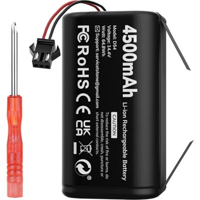 Morpilot 4500mAh Batería de Respusto Compatible con Conga Excellence 990 950 1090 1790 1990, DEEBOT N79S N79 DN622, Eufy RoboVac 11 11S 11S MAX 15C 30C 30 MAX, IKOHS NETBOT S14 S15, con un Cepillo Morpilot 4500mAh Batería de Respusto Compatible con Conga Excellence 990 950 1090 1790 1990, DEEBOT N79S N79 DN622, Eufy RoboVac 11 11S 11S MAX 15C 30C 30 MAX, IKOHS NETBOT S14 S15, con un Cepillo