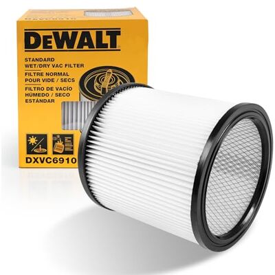 Filtro de cartucho Dewalt DXVC6910 - Repuesto para aspiradora húmedo/seco 616 gal Filtro de cartucho Dewalt DXVC6910 - Repuesto para aspiradora húmedo/seco 616 gal