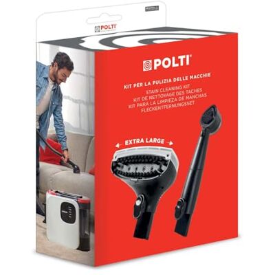 Polti , Kit 2 cepillos para StainOver Incluye Cepillo XL para Superficies Amplias y Cepillo Pequeño, para Manchas Localizadas Polti , Kit 2 cepillos para StainOver Incluye Cepillo XL para Superficies Amplias y Cepillo Pequeño, para Manchas Localizadas