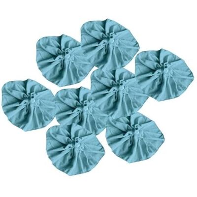 MSV - Pack 24 - Blanco - Microfibra - Flecos de fregona MSV - Pack 24 - Blanco - Microfibra - Flecos de fregona