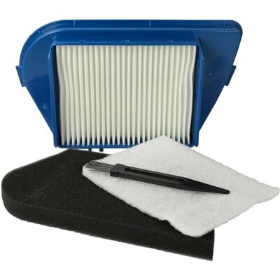 vhbw Set filtro + pincel (4 uds.) reemplaza Rowenta ZR004601 para aspiradora vhbw Set filtro + pincel (4 uds.) reemplaza Rowenta ZR004601 para aspiradora