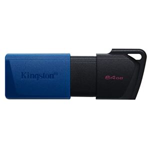 Kingston DataTraveler Exodia M Memoria flash USB 3.2 Gen 1 DTXM/64GB - with Moving Cap (Negro + Azul)