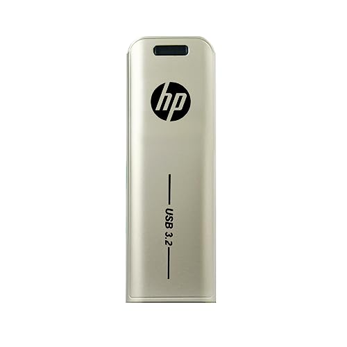 HP Memoria USB 3.1 HP x796w 128GB, diseño Push and Pull, Acabado metálico