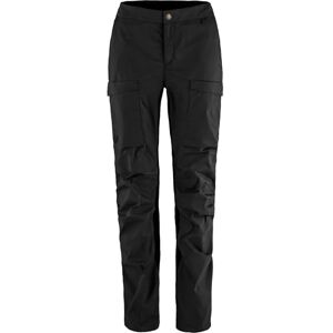 Pantalones de senderismo híbridos Fjällräven ABISKO HYBRID TRAIL - Mujer Gr.34/R - negro Pantalones de senderismo híbridos Fjällräven ABISKO HYBRID TRAIL - Mujer Gr.34/R - negro