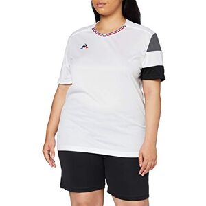 Le Coq Sportif N°5 Maillot Match Premium SS M New Optic Camiseta, Mujer, New Optical White, XL Le Coq Sportif N°5 Maillot Match Premium SS M New Optic Camiseta, Mujer, New Optical White, XL