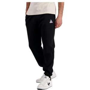 Le Coq Sportif ESS Pant Loose N°2 M Pantalón de Doble Cara de algodón, poliéster, Corte Suelto bajo, Ajustado, cómodo, cinturón elástico con cordón de Ajuste, Talla L, Negro Le Coq Sportif ESS Pant Loose N°2 M Pantalón de Doble Cara de algodón, poliéster, Corte Suelto bajo, Ajustado, cómodo, cinturón elástico con cordón de Ajuste, Talla L, Negro
