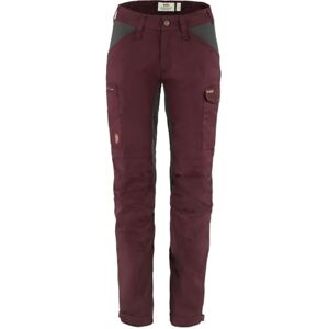 Fjällräven 89829 Kaipak Trousers Curved W Pants Womens Dark Garnet-Dark Grey 42 Fjällräven 89829 Kaipak Trousers Curved W Pants Womens Dark Garnet-Dark Grey 42