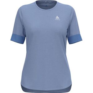 ODLO RIDE 365 Azul - Camiseta - Reciclada, Reflectante, Con Parte Trasera Extendida ODLO RIDE 365 Azul - Camiseta - Reciclada, Reflectante, Con Parte Trasera Extendida