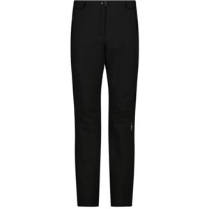 CMP Pantalón de mujer con polaina interna, Negro, XL CMP Pantalón de mujer con polaina interna, Negro, XL