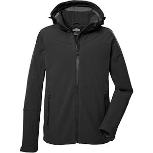 Killtec Hombres Chaqueta softshell para hombre con cálido forro polar interior Herren Softshelljacke, schwarz, Killtec Hombres Chaqueta softshell para hombre con cálido forro polar interior Herren Softshelljacke, schwarz,