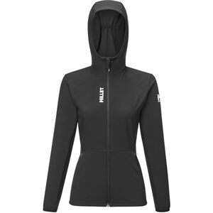 MILLET Chaqueta con capucha Softshell Seneca para mujer, repelente al viento, forro polar interior MILLET Chaqueta con capucha Softshell Seneca para mujer, repelente al viento, forro polar interior