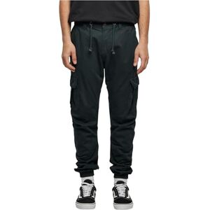 Urban Classics Pantalón jogging Cargo con bolsillos de parche 2 laterales y 2 traseros, ajuste slim fit, color liso, cintura cordón, puños elásticos, color verde, talla XXL Urban Classics Pantalón jogging Cargo con bolsillos de parche 2 laterales y 2 traseros, ajuste slim fit, color liso, cintura cordón, puños elásticos, color verde, talla XXL