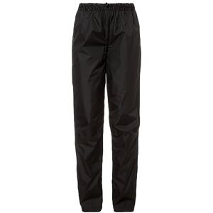 VAUDE Pantalones para Mujer Fluid Pants, Mujer, Pantalones, 6348, Negro, 48 VAUDE Pantalones para Mujer Fluid Pants, Mujer, Pantalones, 6348, Negro, 48