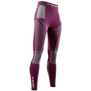 X-Bionic Energy Accumulator 4. Pants Women Capa De Base Pantalones Funcionales, Hombre, Plum/Pearl Grey, XS X-Bionic Energy Accumulator 4. Pants Women Capa De Base Pantalones Funcionales, Hombre, Plum/Pearl Grey, XS