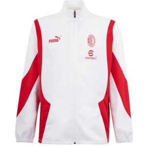 A.C. Milan Chaqueta FtblNRGY + para niños y adolescentes, chaqueta deportiva de fútbol y entrenamiento, con cremallera, producto oficial, blanco, 8 años A.C. Milan Chaqueta FtblNRGY + para niños y adolescentes, chaqueta deportiva de fútbol y entrenamiento, con cremallera, producto oficial, blanco, 8 años
