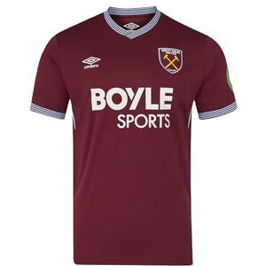 Castore West Ham Home Camisa de Manga Corta Castore West Ham Home Camisa de Manga Corta