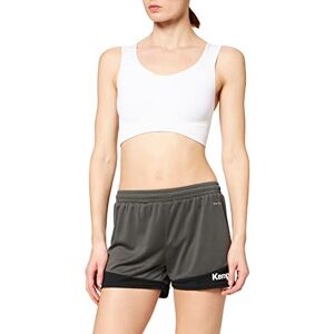 Kempa Emotion 2.0 Shorts Women Shorts de Juego para Mujer, Mujer, Antracita/Negro, XS Kempa Emotion 2.0 Shorts Women Shorts de Juego para Mujer, Mujer, Antracita/Negro, XS