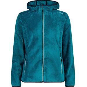 CMP Woman Jacket Fix Hood, Teal, 46 CMP Woman Jacket Fix Hood, Teal, 46