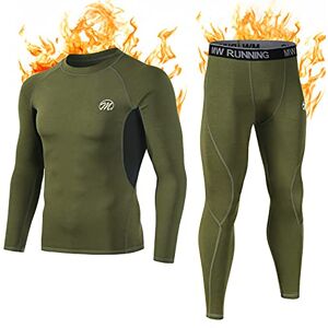 MEETWEE Conjuntos térmicos Hombre, Manga Larga Camiseta Térmica Pantalones Largos Base Layer Thermo Function Ropa Deportiva de Invierno para Running Ciclismo Esquí MEETWEE Conjuntos térmicos Hombre, Manga Larga Camiseta Térmica Pantalones Largos Base Layer Thermo Function Ropa Deportiva de Invierno para Running Ciclismo Esquí