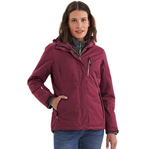 Killtec Nira Chaqueta Funcional con Capucha Desmontable, Mujer, Morado, 40 Killtec Nira Chaqueta Funcional con Capucha Desmontable, Mujer, Morado, 40