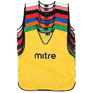 Mitre Pro Peto de entrenamiento de fútbol para adultos, ligero, multideporte, malla transpirable, talla adulta, naranja/negro Mitre Pro Peto de entrenamiento de fútbol para adultos, ligero, multideporte, malla transpirable, talla adulta, naranja/negro