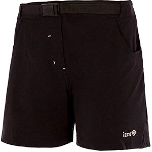 Izas Ivar Pantalones Cortos Trekking, Mujer, Negro/Negro, S Izas Ivar Pantalones Cortos Trekking, Mujer, Negro/Negro, S