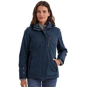 Killtec Womens Chaqueta Funcional con Capucha con Cremallera Nira, Azul Marino Oscuro, 48, Killtec Womens Chaqueta Funcional con Capucha con Cremallera Nira, Azul Marino Oscuro, 48,