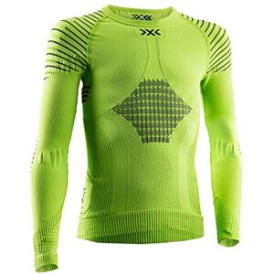 X-Bionic Invent 4.0 Shirt Round Neck Long Sleeves Junior Capa De Base Camiseta Funcional, Unisex niños, Green Lime/Black, 6/7 X-Bionic Invent 4.0 Shirt Round Neck Long Sleeves Junior Capa De Base Camiseta Funcional, Unisex niños, Green Lime/Black, 6/7