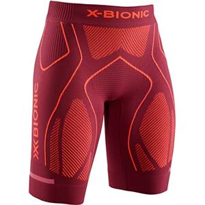X-Bionic The Trick 4.0 Run Shorts, Mujer, Dark Ruby/Kurkuma Orange, M X-Bionic The Trick 4.0 Run Shorts, Mujer, Dark Ruby/Kurkuma Orange, M
