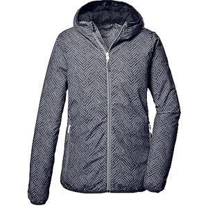 Killtec Mujer Chaqueta funcional con capucha, chaqueta de exterior plegable KOS 69 WMN JCKT, dark navy, 42, Killtec Mujer Chaqueta funcional con capucha, chaqueta de exterior plegable KOS 69 WMN JCKT, dark navy, 42,