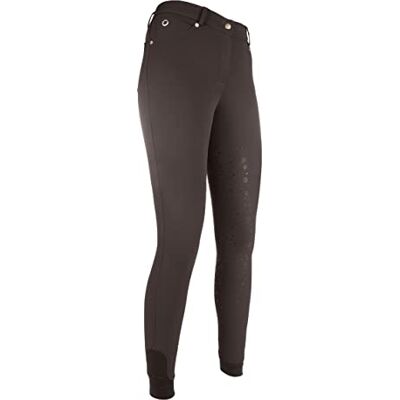 HKM SPORTS EQUIPMENT REIT-LG Basic-Silikon-vollbesatz Pantalón, Unisex Adulto HKM SPORTS EQUIPMENT REIT-LG Basic-Silikon-vollbesatz Pantalón, Unisex Adulto