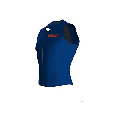 ARENA Powerskin St 2.0 Camiseta de triatlón para Hombre, otoño/Invierno, Hombre, Color Royal/Orange, tamaño Small ARENA Powerskin St 2.0 Camiseta de triatlón para Hombre, otoño/Invierno, Hombre, Color Royal/Orange, tamaño Small
