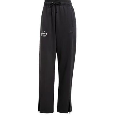 adidas - Signature Graphic Embroidery Fleece Straight Leg Pant adidas - Signature Graphic Embroidery Fleece Straight Leg Pant